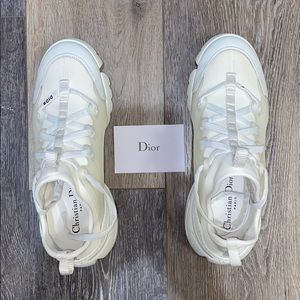 Dior white shoes